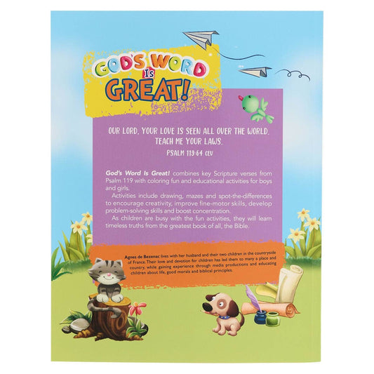 Activity Book God's Word is Great