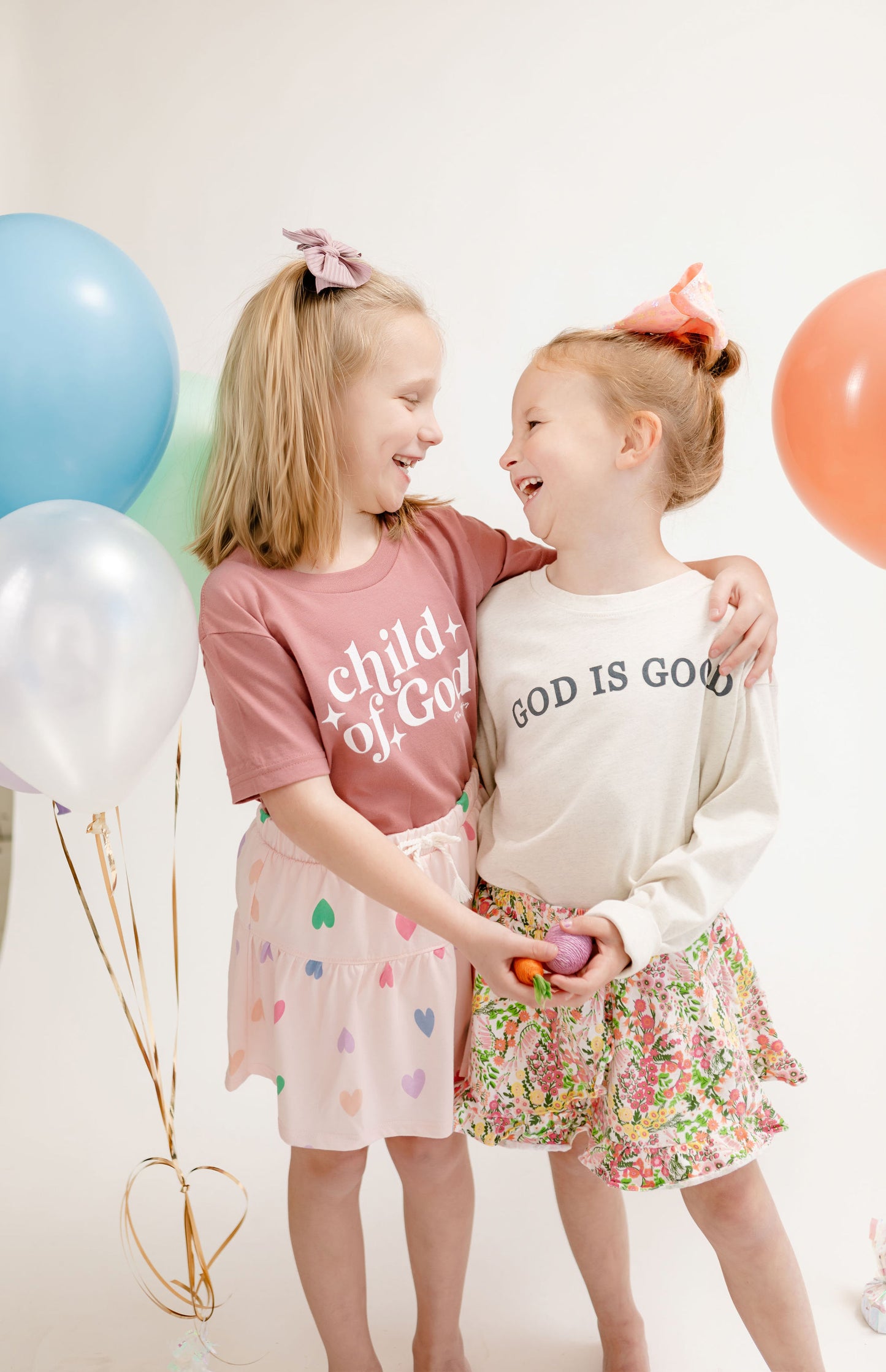 God Is Good Youth Long Sleeve Tee