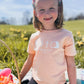 Easter Symbols Tee In Peach YOUTH