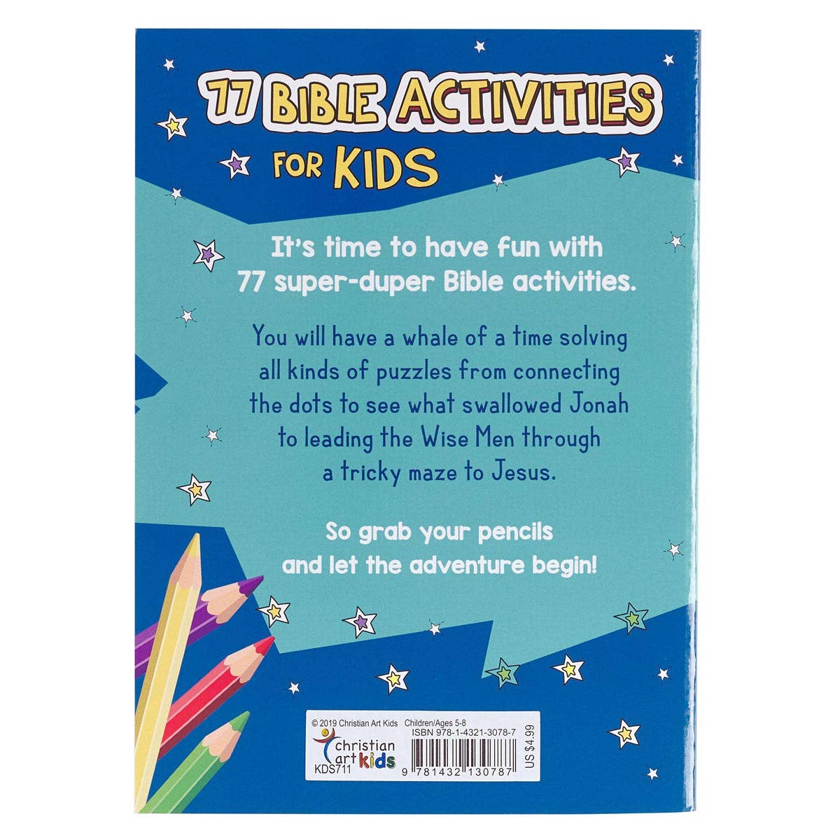 Kid Book 77 Bible Activities Softcover