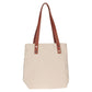 Tote Canvas Cream/Brown Amazing Grace 2 Cor. 12:9