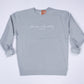All For His Glory Embroidered Heavyweight Sweatshirt in Mint