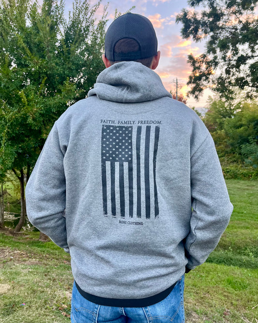 Faith, Family, Freedom Hoodie