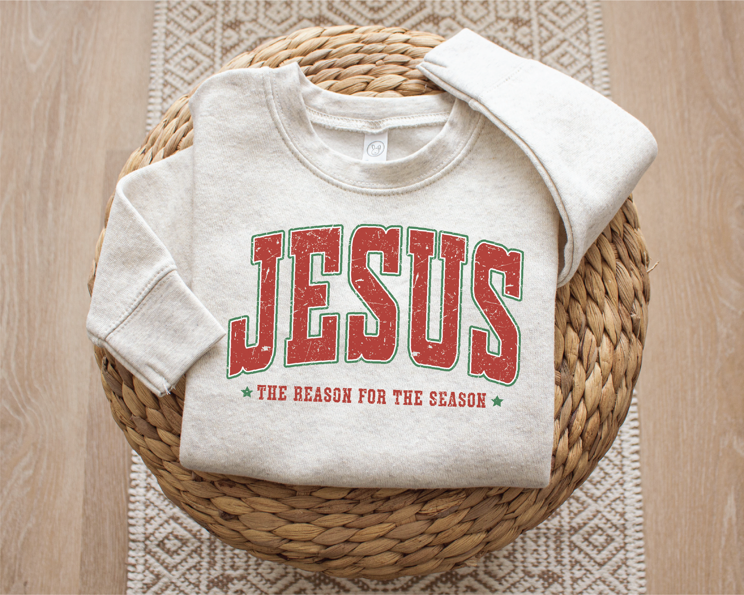 Jesus Is The Reason For The Season Crewneck