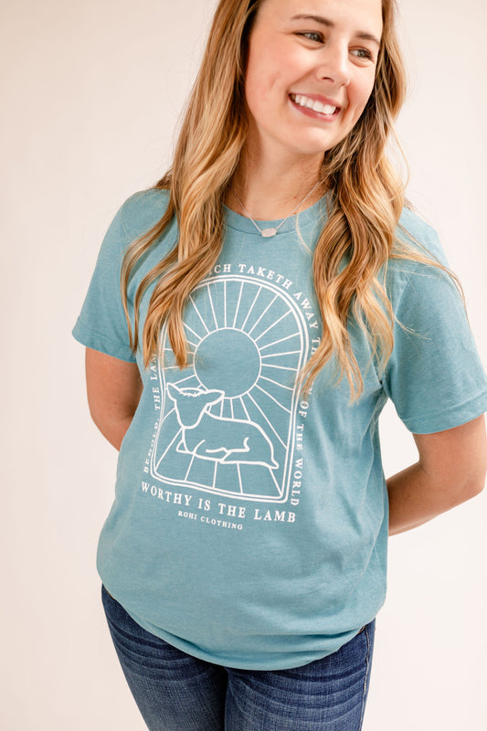 Worthy Is The Lamb Short Sleeve Easter Tee