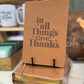 Give Thanks Journal