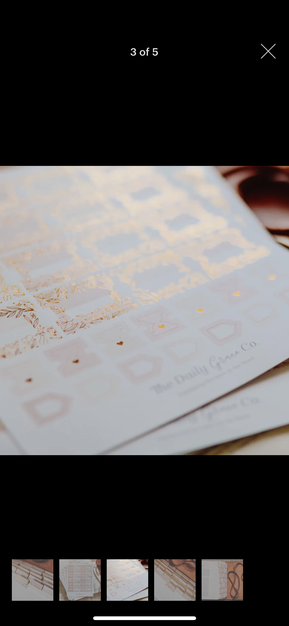 GOLD FOIL BIBLE TABS