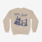 Run Your Race Western Style Faith Based Crewneck