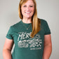 Streams Of Mercy Christian Tee in Forest