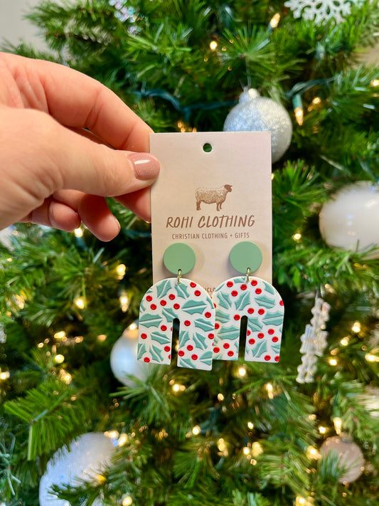 Holly Earrings