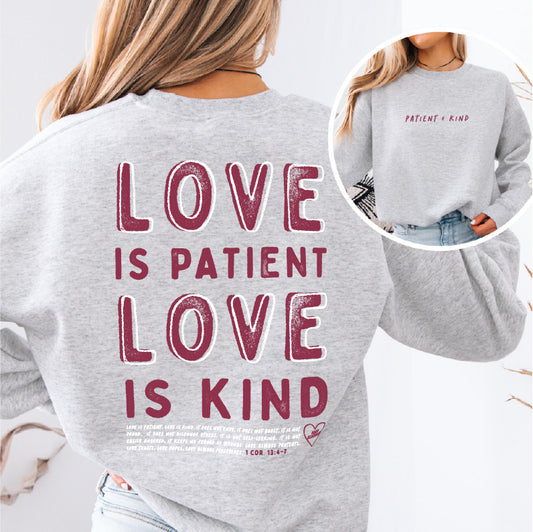 Patient and Kind Crewneck