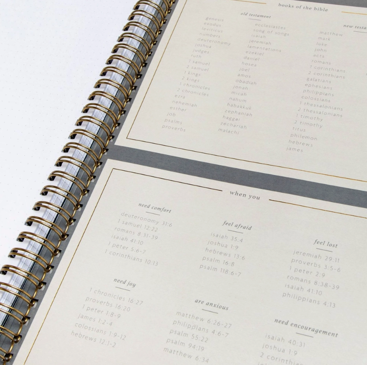 Church Notes Notebook - Navy