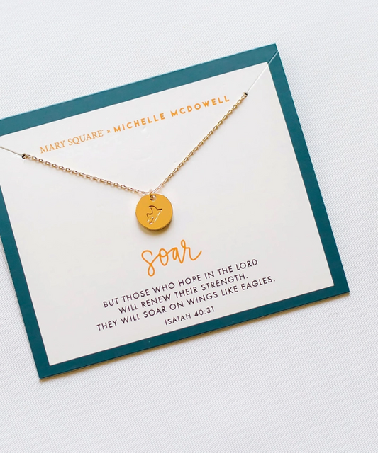 18K Gold Plated "Soar" Pendant Necklace