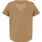 Worthy Is The Lamb Youth Short Sleeve Tee in Coyote Brown