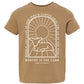 Worthy Is The Lamb Youth Short Sleeve Tee in Coyote Brown