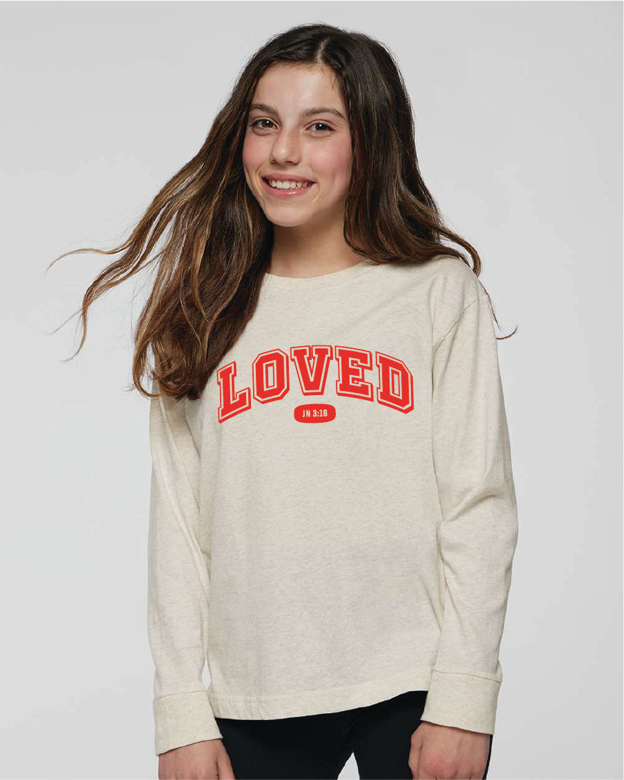 YOUTH VALENTINE LOVED TEE