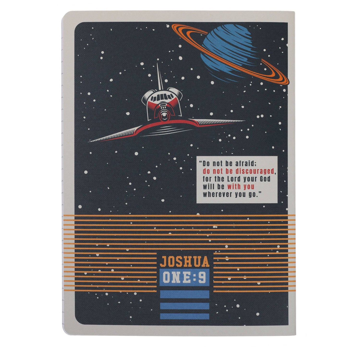 Notebook LG Be Strong and Courageous Josh. 1:9