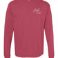 Everlasting Life Script Tee in Crimson Red