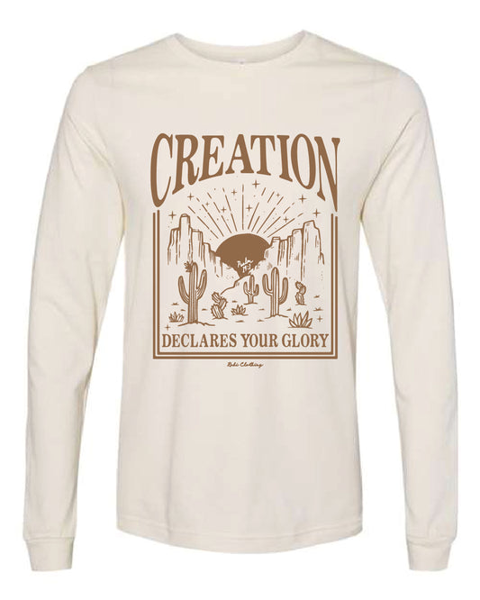 Creation Tan Tee Long Sleeve