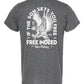 Free Indeed Eagle Tee - Charcoal